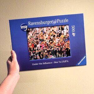 My Ravensburger UNDER THE INFLUENCE Hen Ya USJPA Jigsaw Puzzle 500 pieces